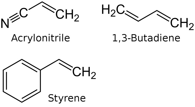 ساختار مولکولی ABS